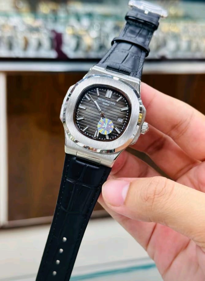 Patek Philippe Leather Strap Watch