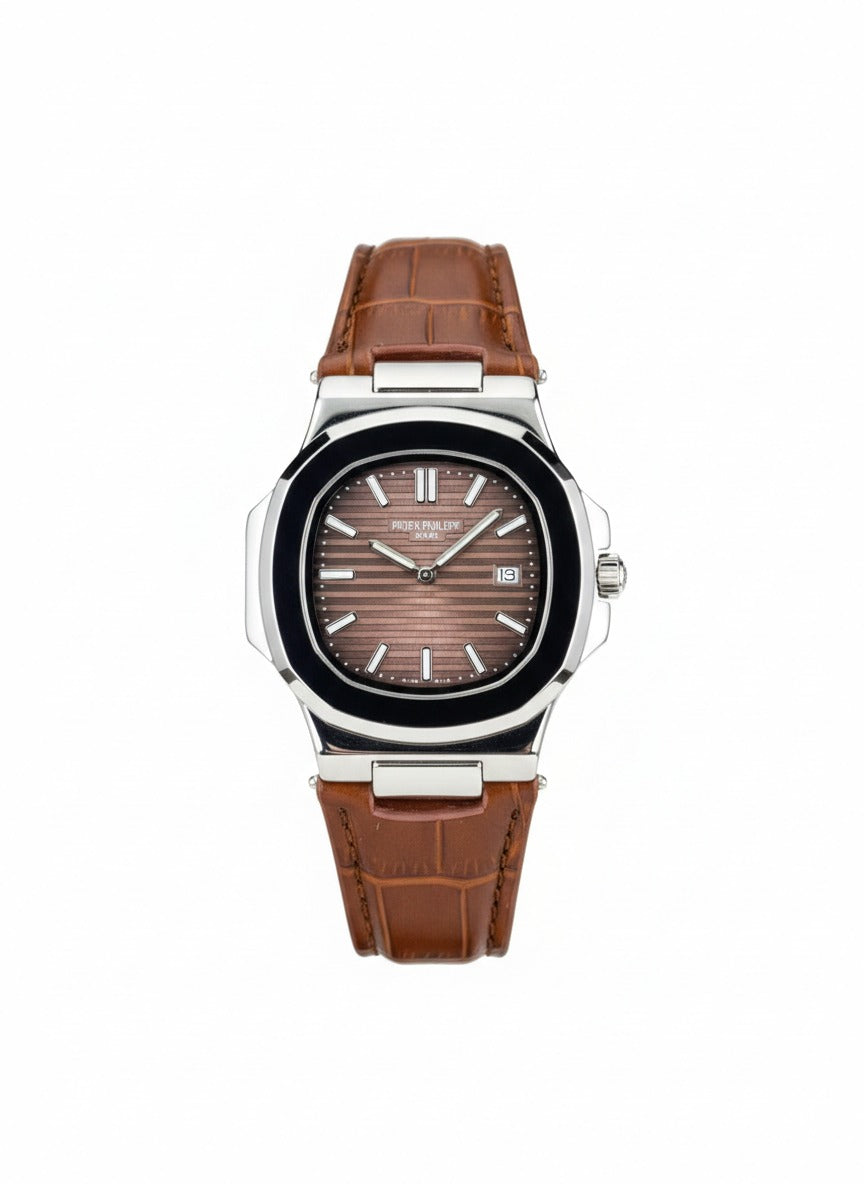 Patek Philippe Leather Strap Watch