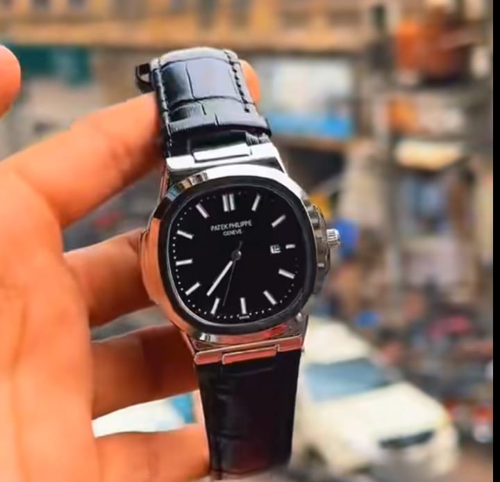 Patek Philippe Leather Strap Watch