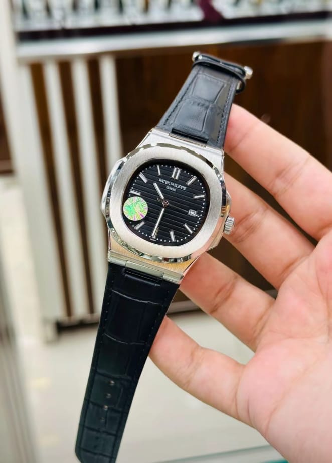 Patek Philippe Leather Strap Watch