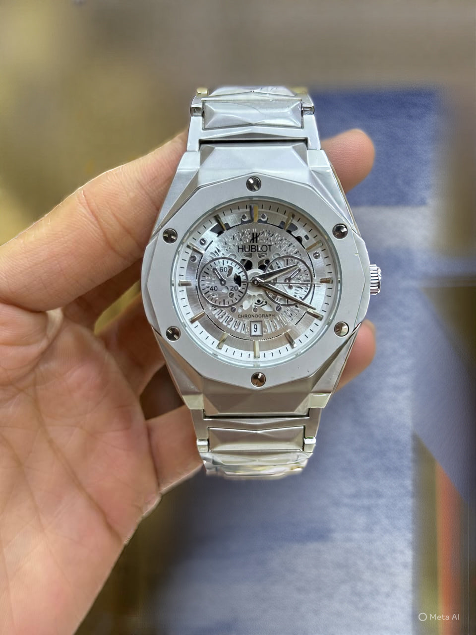 Hublot Diamond Cut Watch