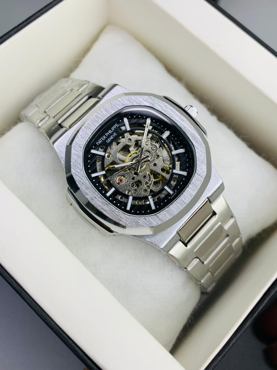 Patek Philippe Automatic Watch - Steel Chain