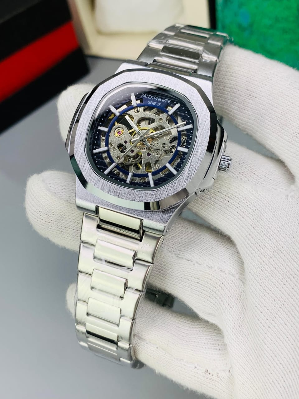 Patek Philippe Automatic Watch - Steel Chain