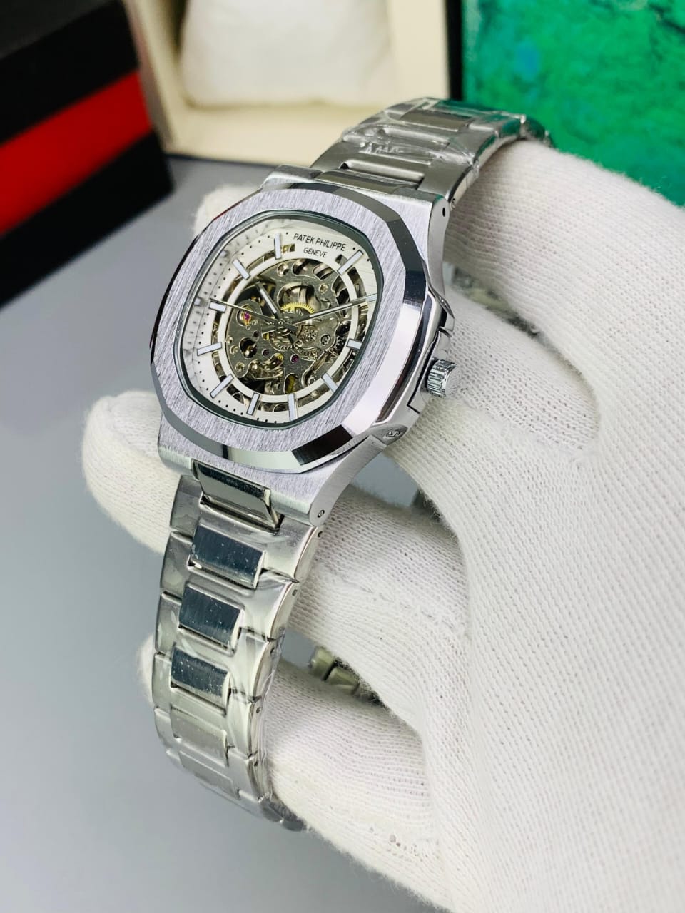 Patek Philippe Automatic Watch - Steel Chain
