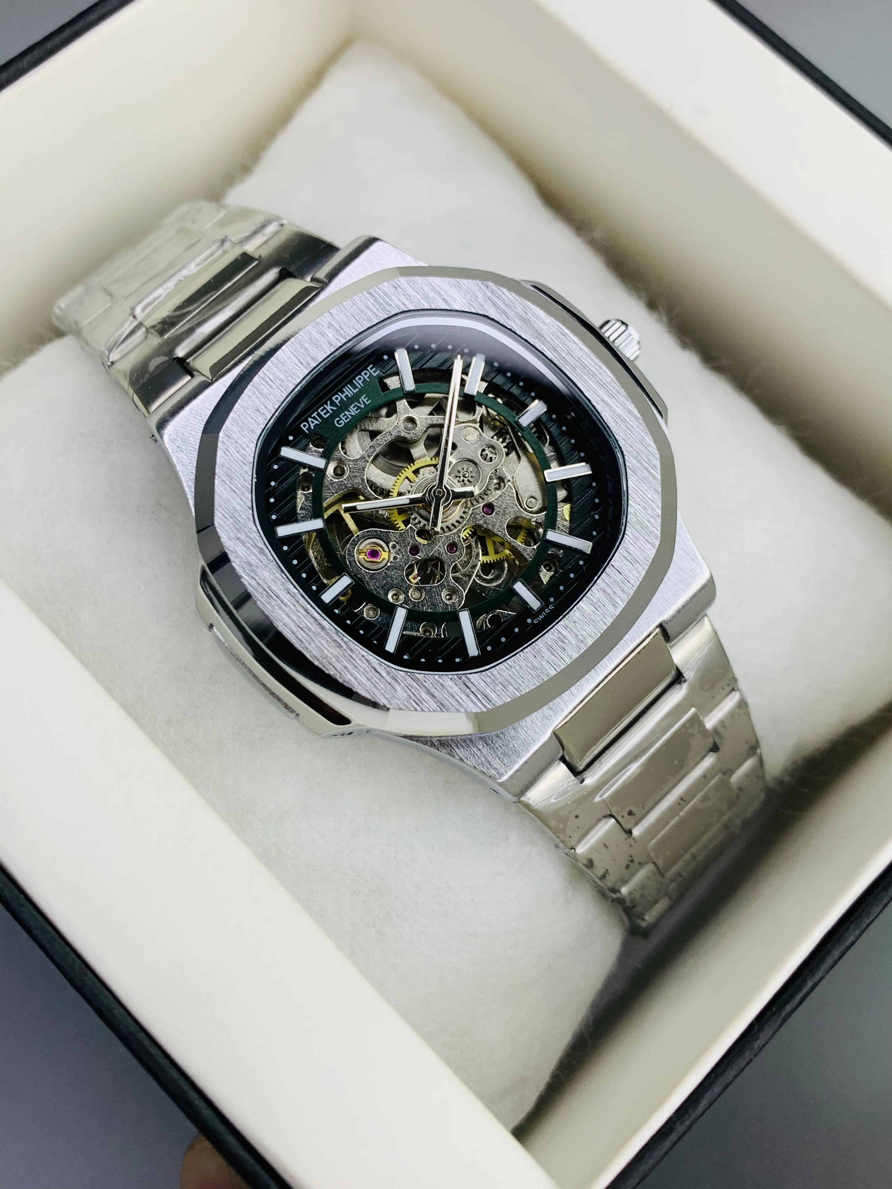 Patek Philippe Automatic Watch - Steel Chain