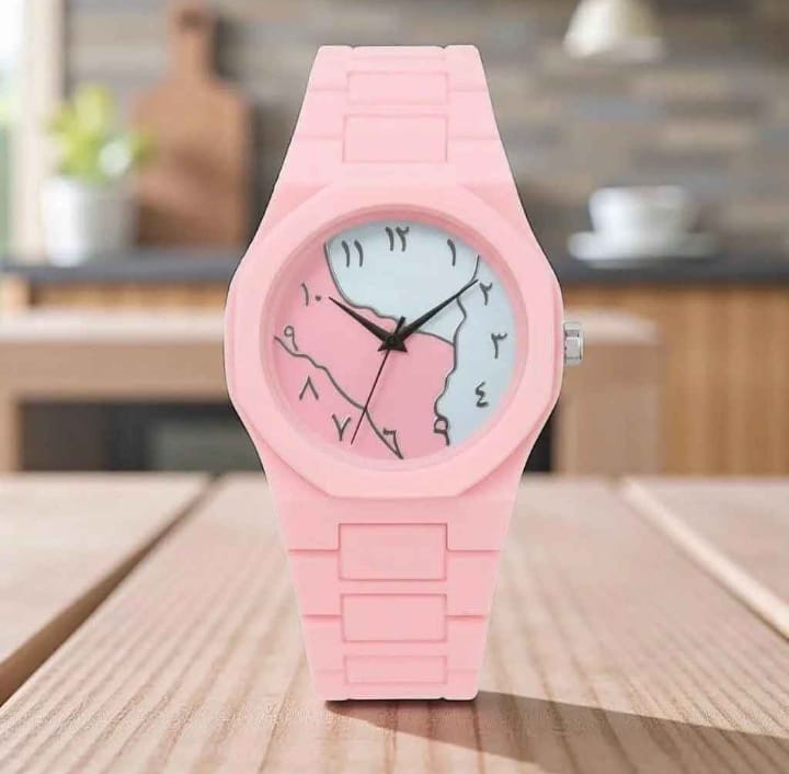 Aura Arabic Dial Watch - Multiple Colors